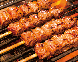 豊西牛おびひろカルビ串